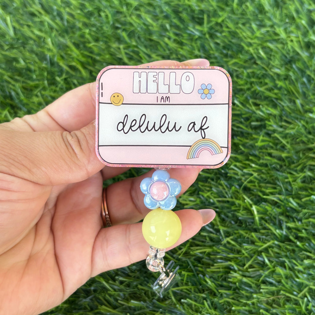 Delulu Af Badge Reel