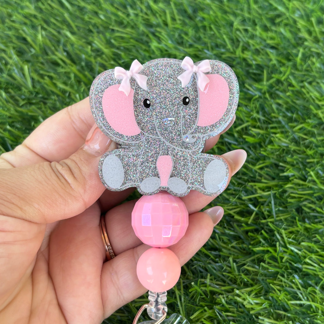Elephant Badge Reel