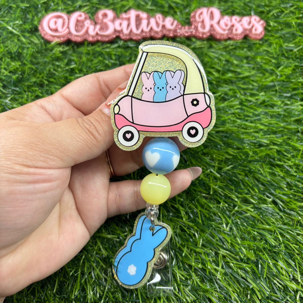 Rollin Peeps Badge Reel