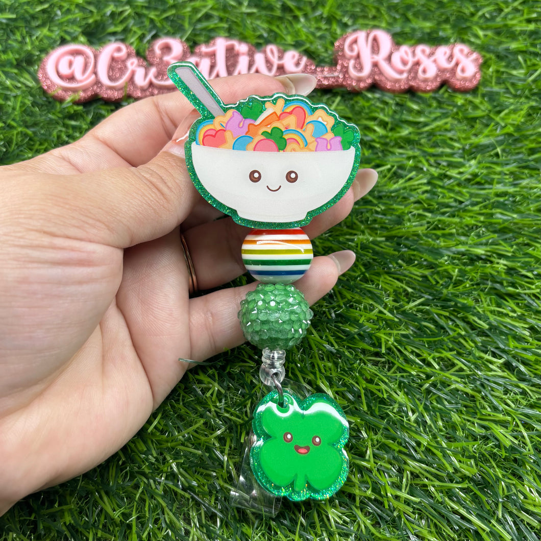 Lucky Charms Badge Reel