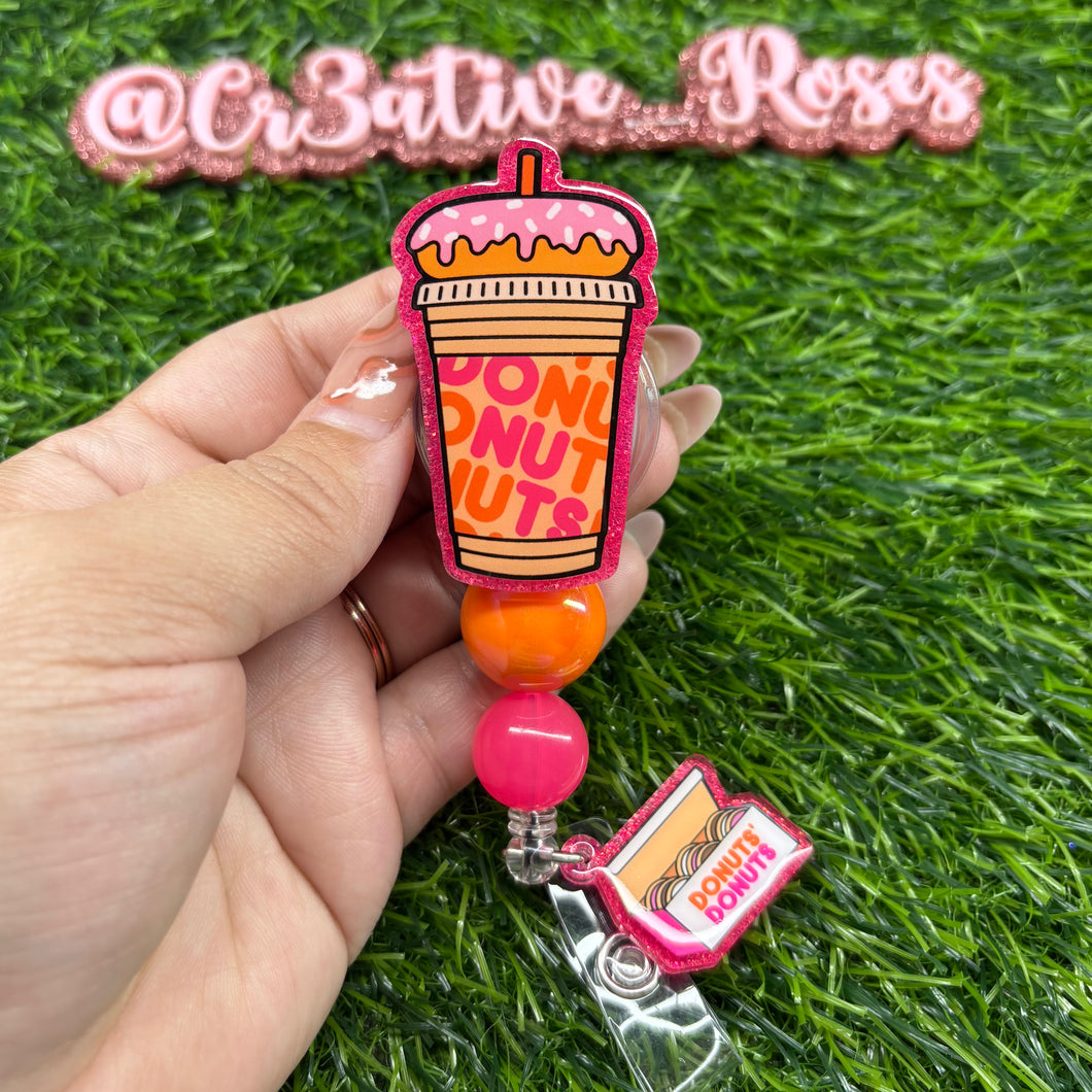 Dunkin Badge Reel
