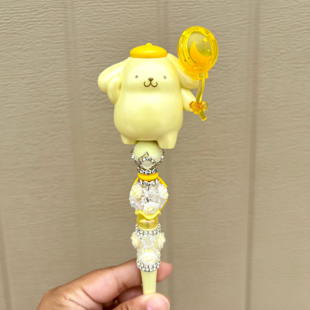 Pompompurin Beaded Pen