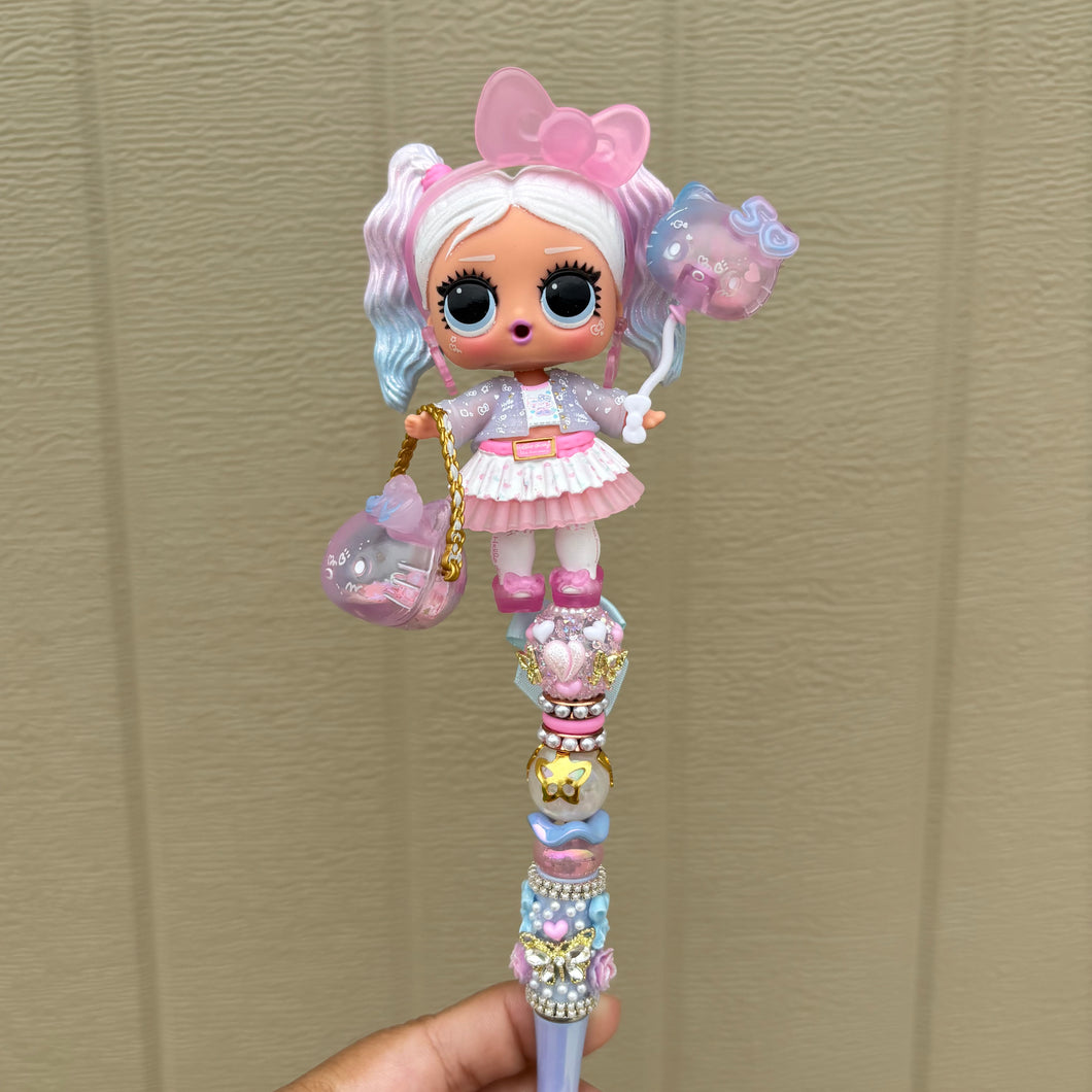 50th Anniversary L.O.L Hello Kitty Doll Beaded Pen
