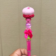 Load image into Gallery viewer, Rasberry Tart  Mini Beaded Pen
