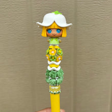 Load image into Gallery viewer, Mint Tulip Mini Beaded Pen
