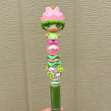 Load image into Gallery viewer, Lime Chiffon Mini Beaded Pen
