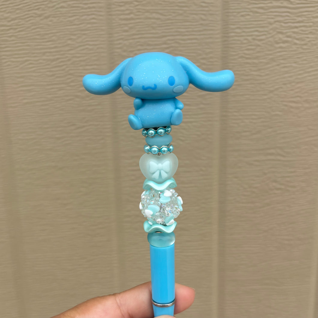 Blue Cinnamoroll Beaded Pen